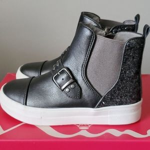 NINA Pammela Pewter  Girl Shoes silver Size US 13